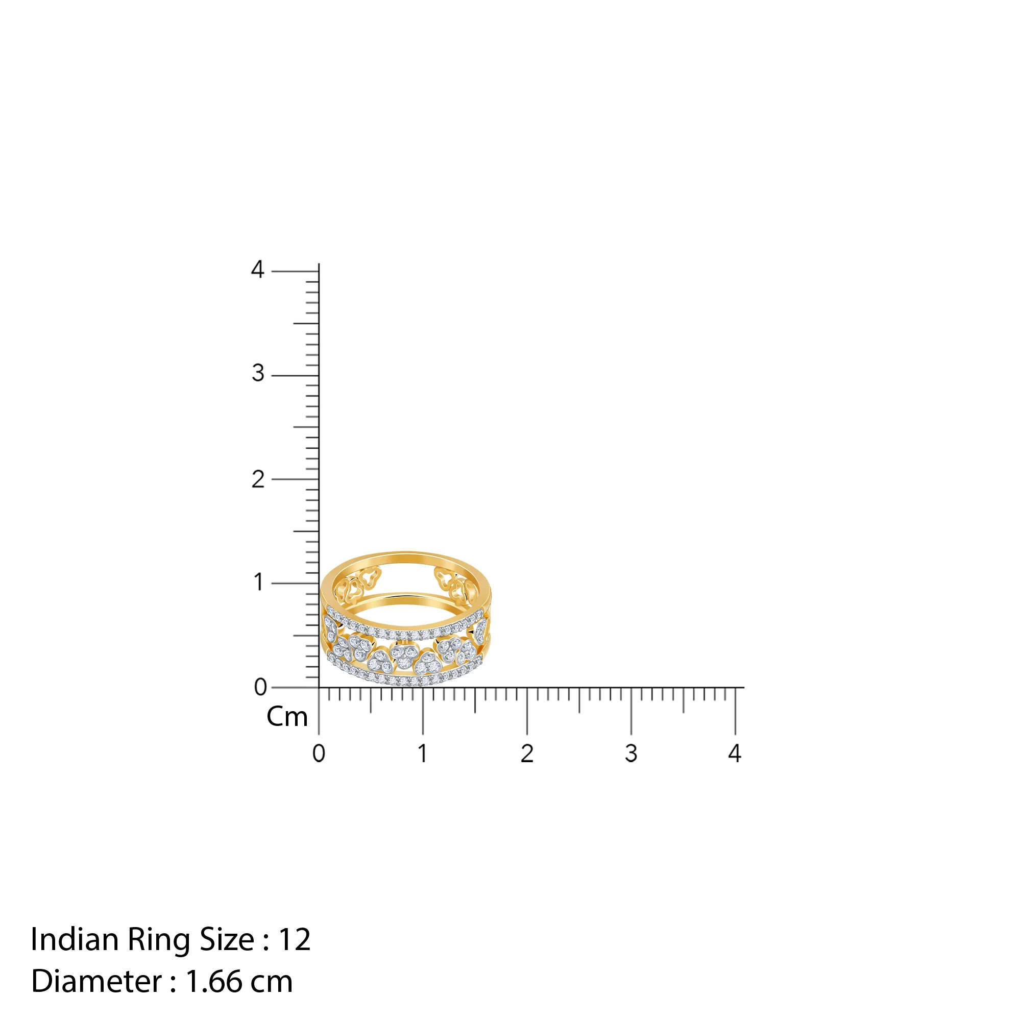 Gold Twin 2-in-1 Lab Grown Diamond Ring - Image 7