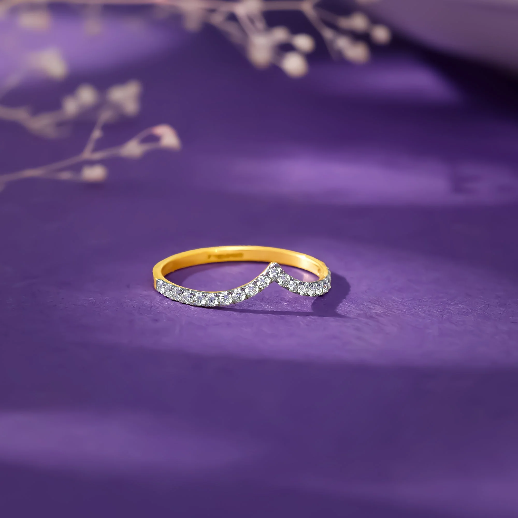 Gold Virtuous Vanki Lab Grown Diamond Ring - Image 2