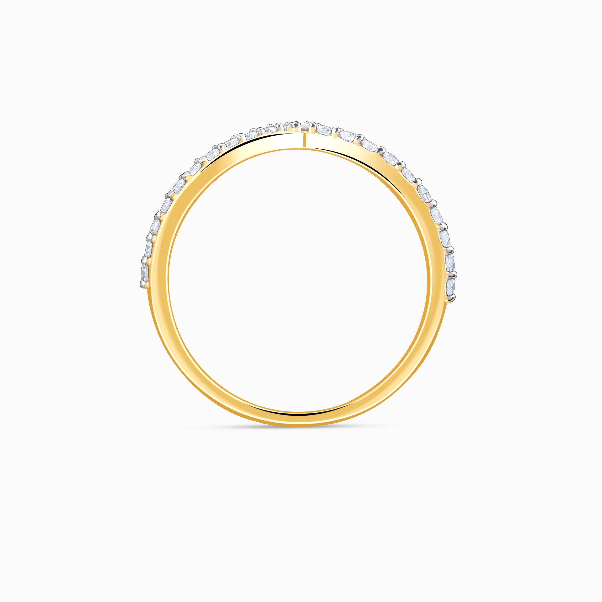 Gold Vividia Lab Grown Diamond Ring - Image 5
