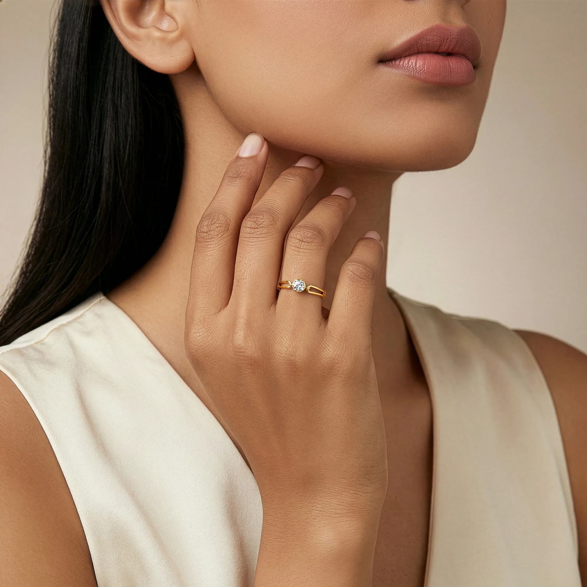 Gold Your Muse Lab Grown Diamond Ring (Size 12) - Image 3