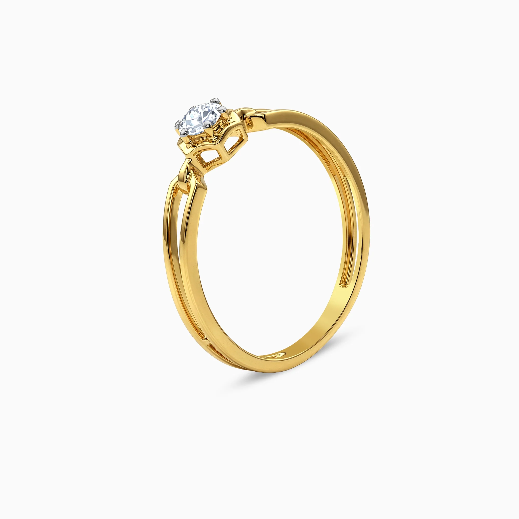 Gold Your Muse Lab Grown Diamond Ring (Size 12) - Image 4