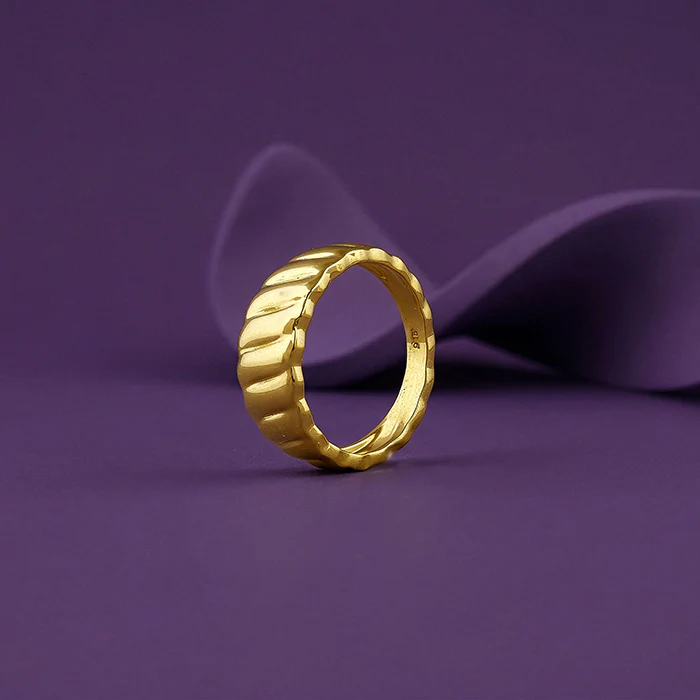 Golden Aura Rays Ring (Size 12) - Image 2