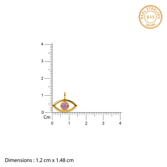 Golden Bigg Boss Eye Pendant With Link Chain - Image 4