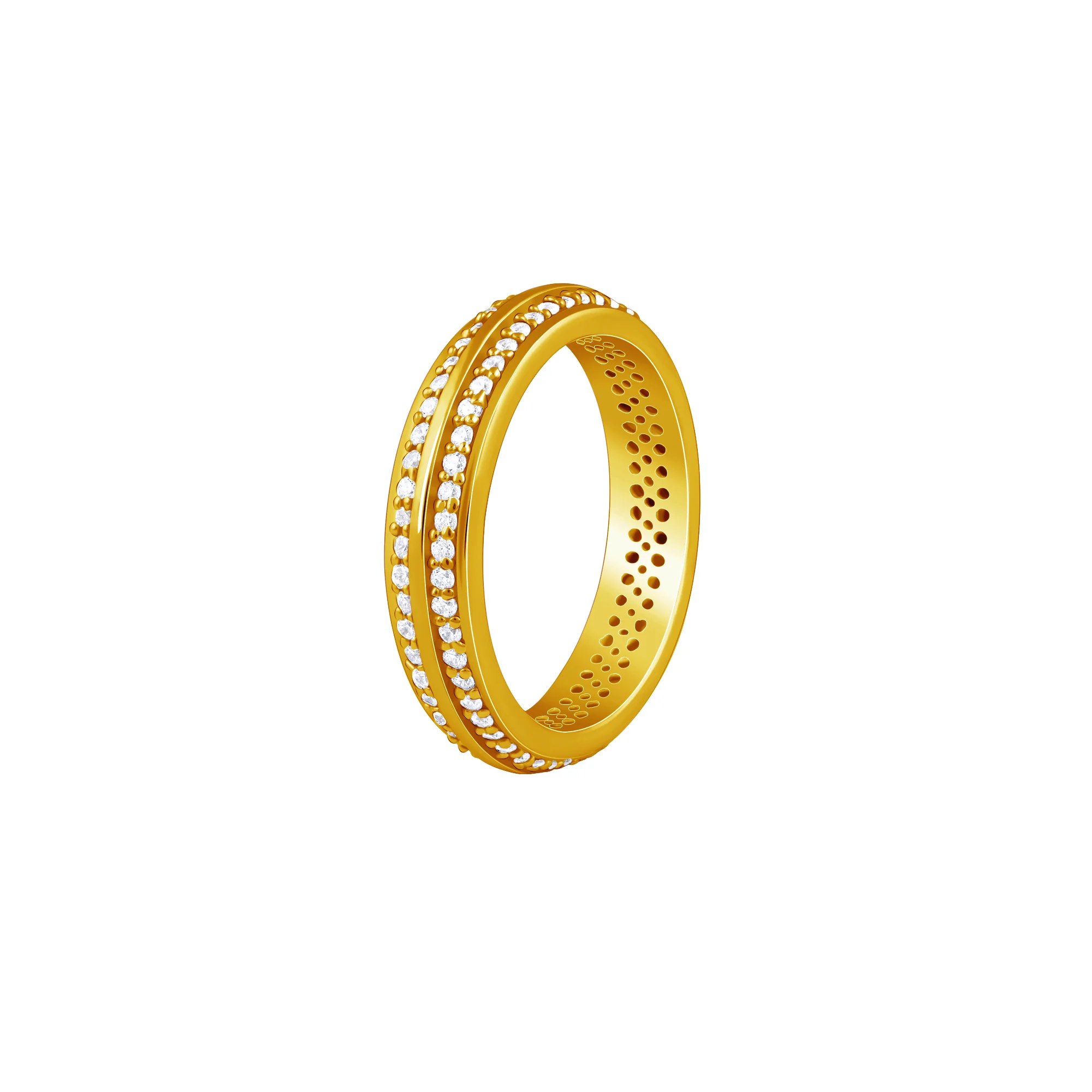 Golden Bold Fate Ring For Him (Size 20) - Image 4