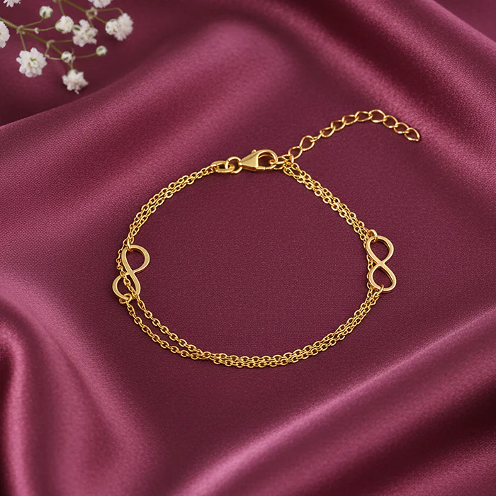 Golden Boundless Link Bracelet - Image 2