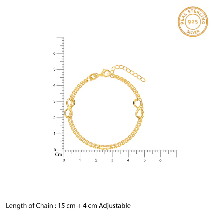 Golden Boundless Link Bracelet - Image 4