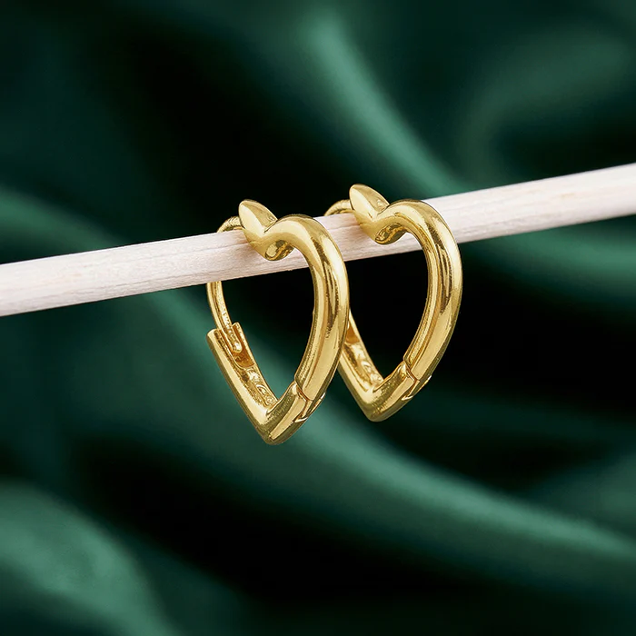 Golden Chic Love Studs - Image 2