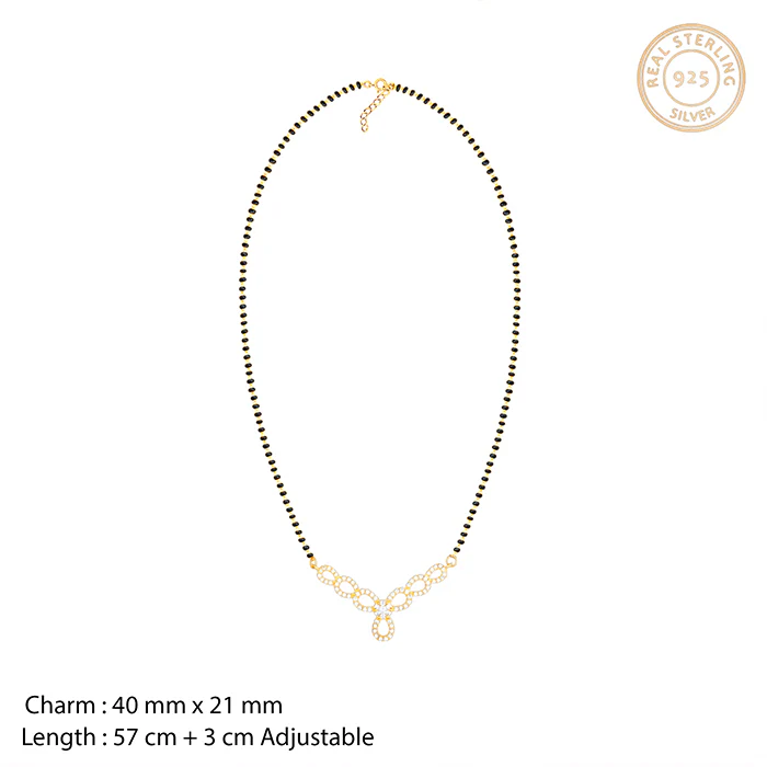 Golden Love Mangalsutra Set - Image 4