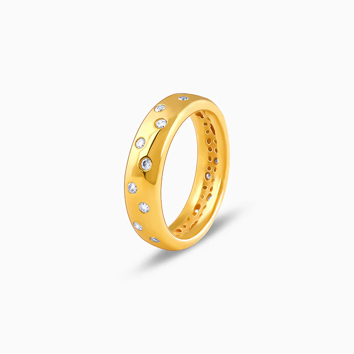 Golden Fashion Ring - Image 5