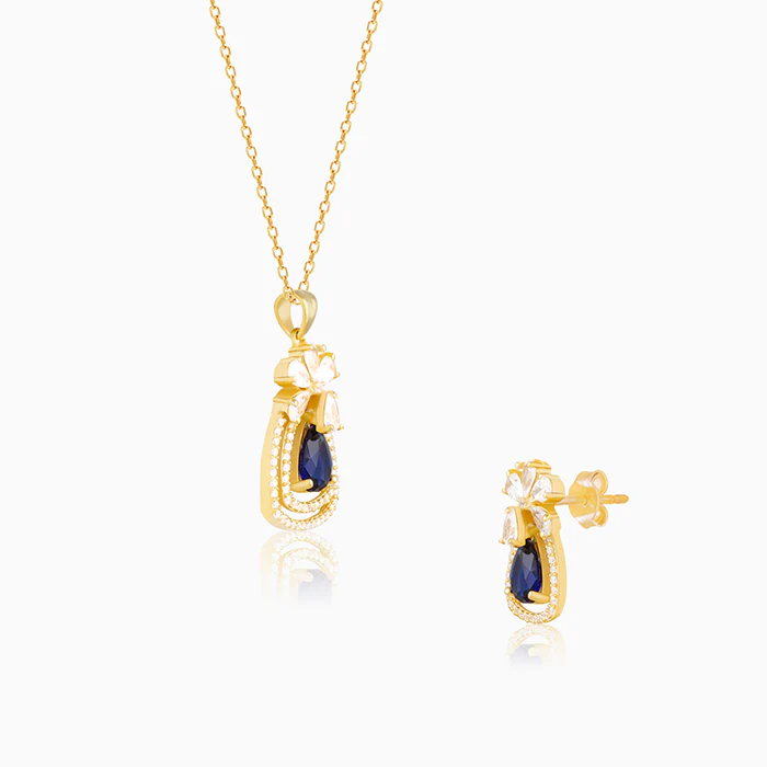 Golden Forever In Blue Set - Image 5