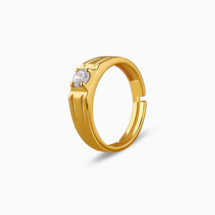 Golden Foundation Ring For Him - Image 4