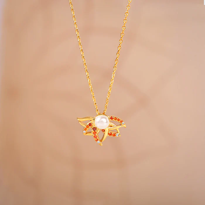 Golden Freya Necklace - Image 2