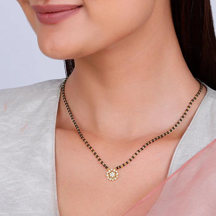 Golden Full of Promise Mangalsutra - Image 3