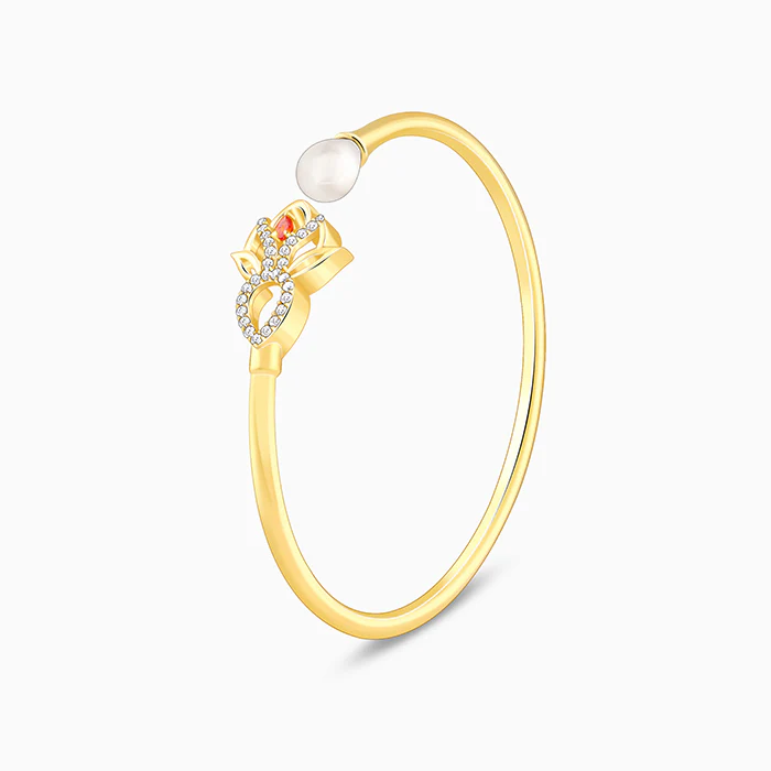 Golden Gauri Cuff Bracelet - Image 4