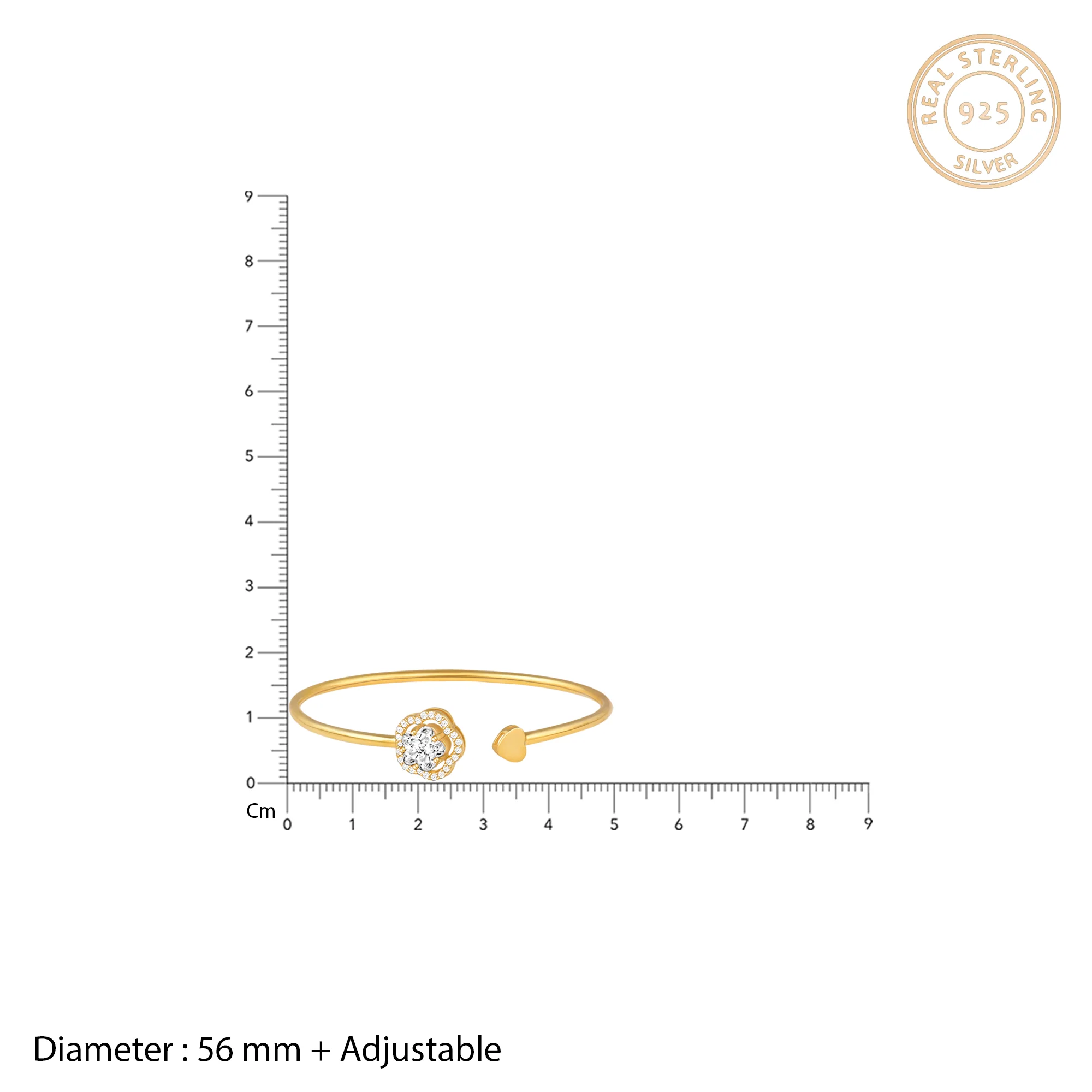 Golden Hour Zircon Bracelet - Image 3