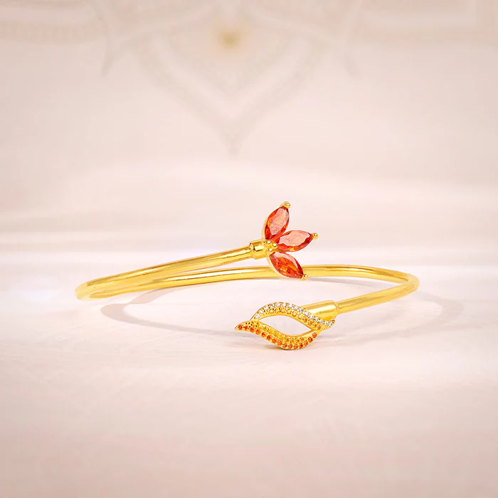 Golden Isis Cuff Bracelet - Image 2