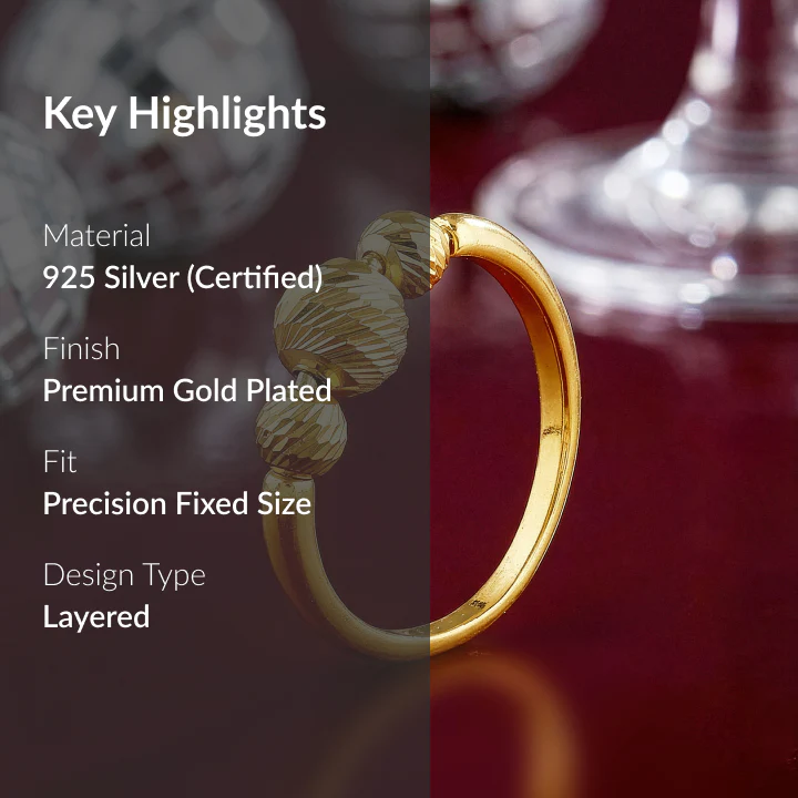 Golden Light It Up Ring - Image 2