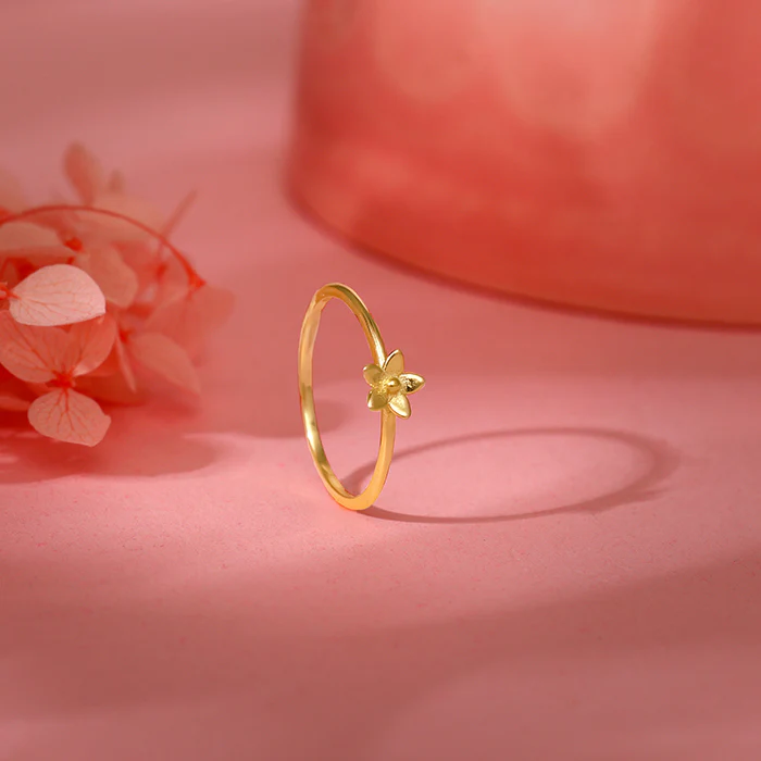 Golden Dendrobium Ring - Image 2