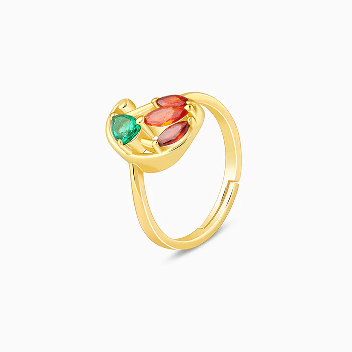Golden Parvati Ring - Image 4