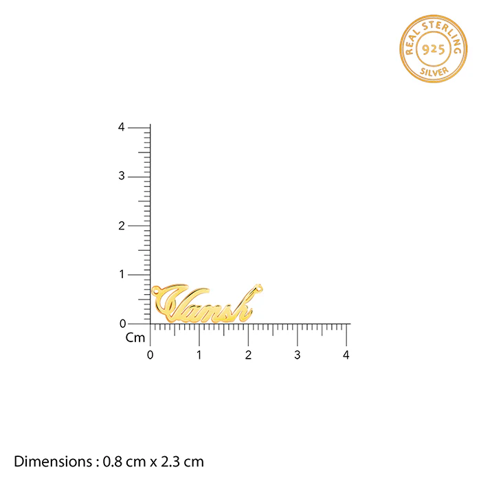 Golden Personalised Name Mangalsutra - Image 4