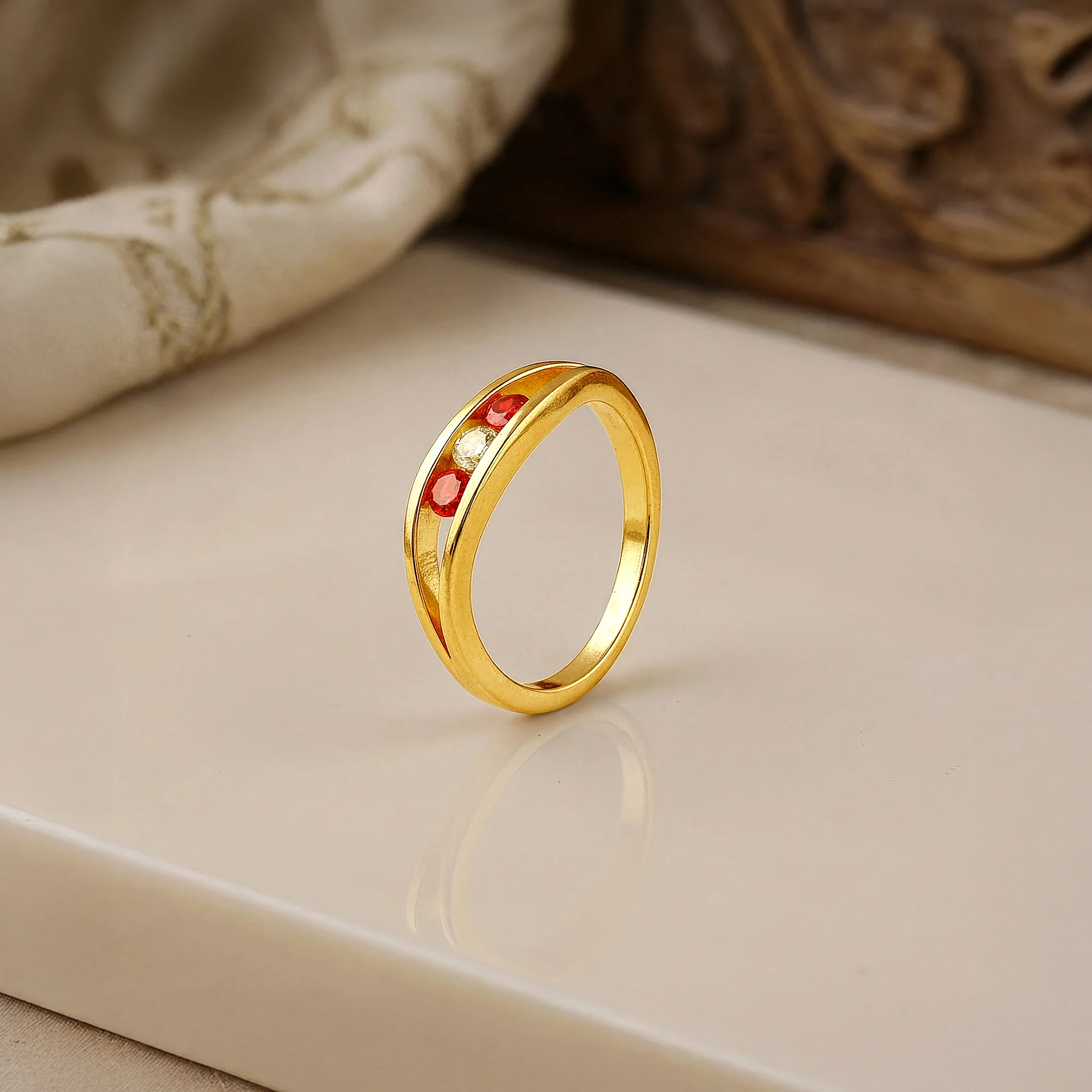 Golden Shailaputri Ring - Image 2