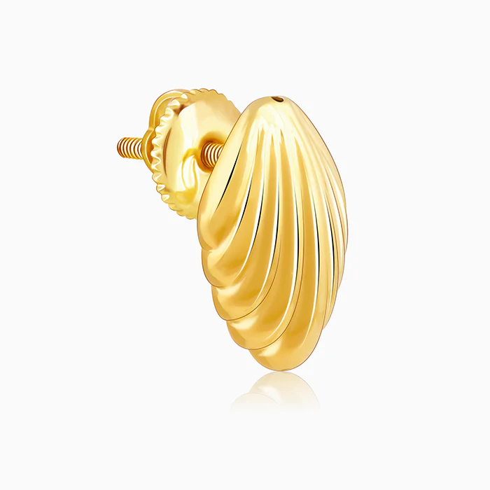 Golden Shellé Earrings - Image 4