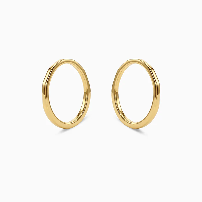 Golden Stack Rings (Size 12) - Image 5