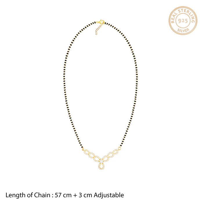 Golden Trifecta Love Mangalsutra Set - Image 7
