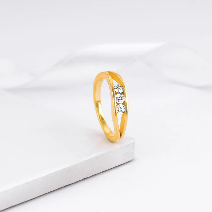 Golden Wave Crest Ring - Image 2