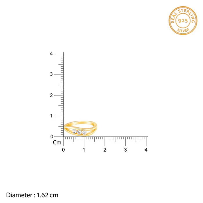Golden Wave Crest Ring - Image 5