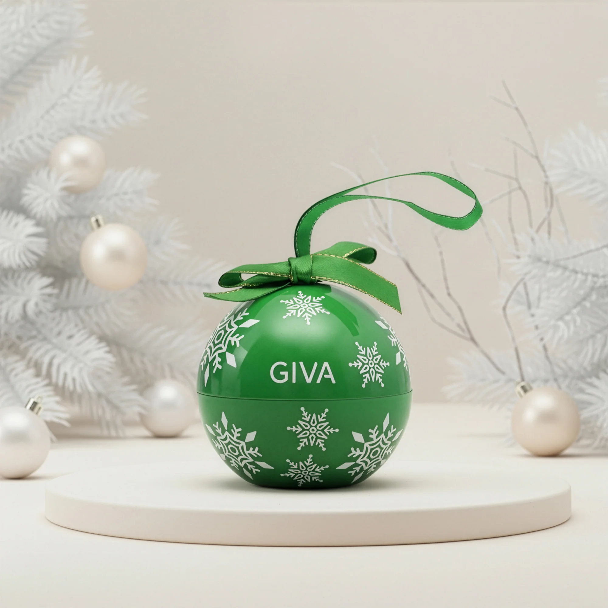 Green Bauble Gift Box for Pendant/Earrings (box only) - Image 2