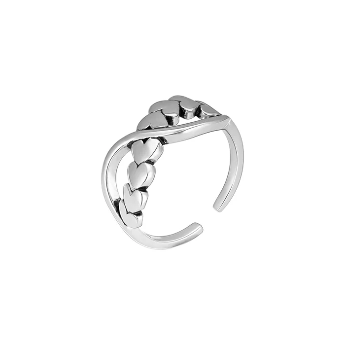 Silver Infinite Love Ring - Image 4