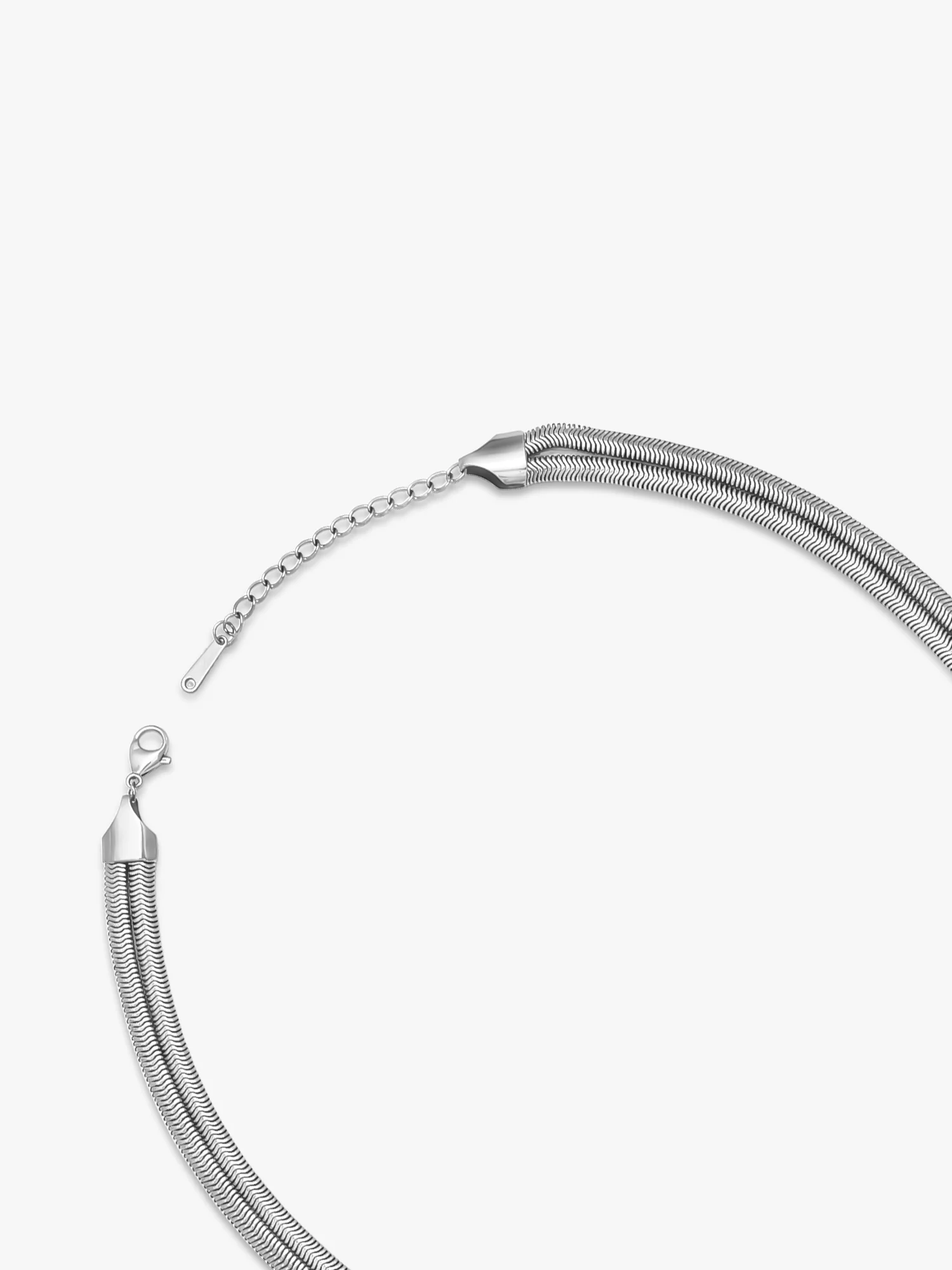 Knot Today Rhodium Plated Necklace - Image 6