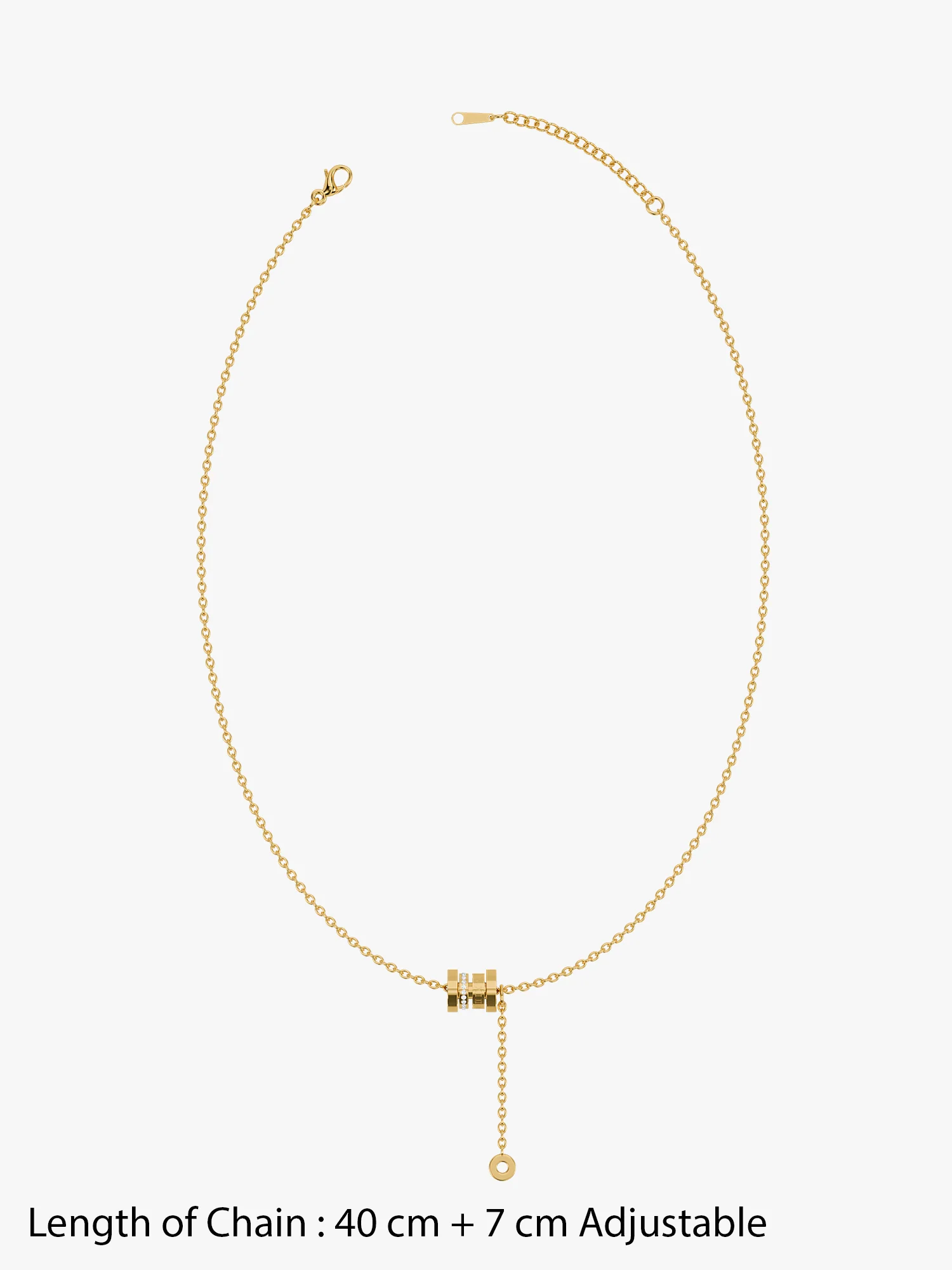 Linked Pop Gold Plated Necklace - Image 6