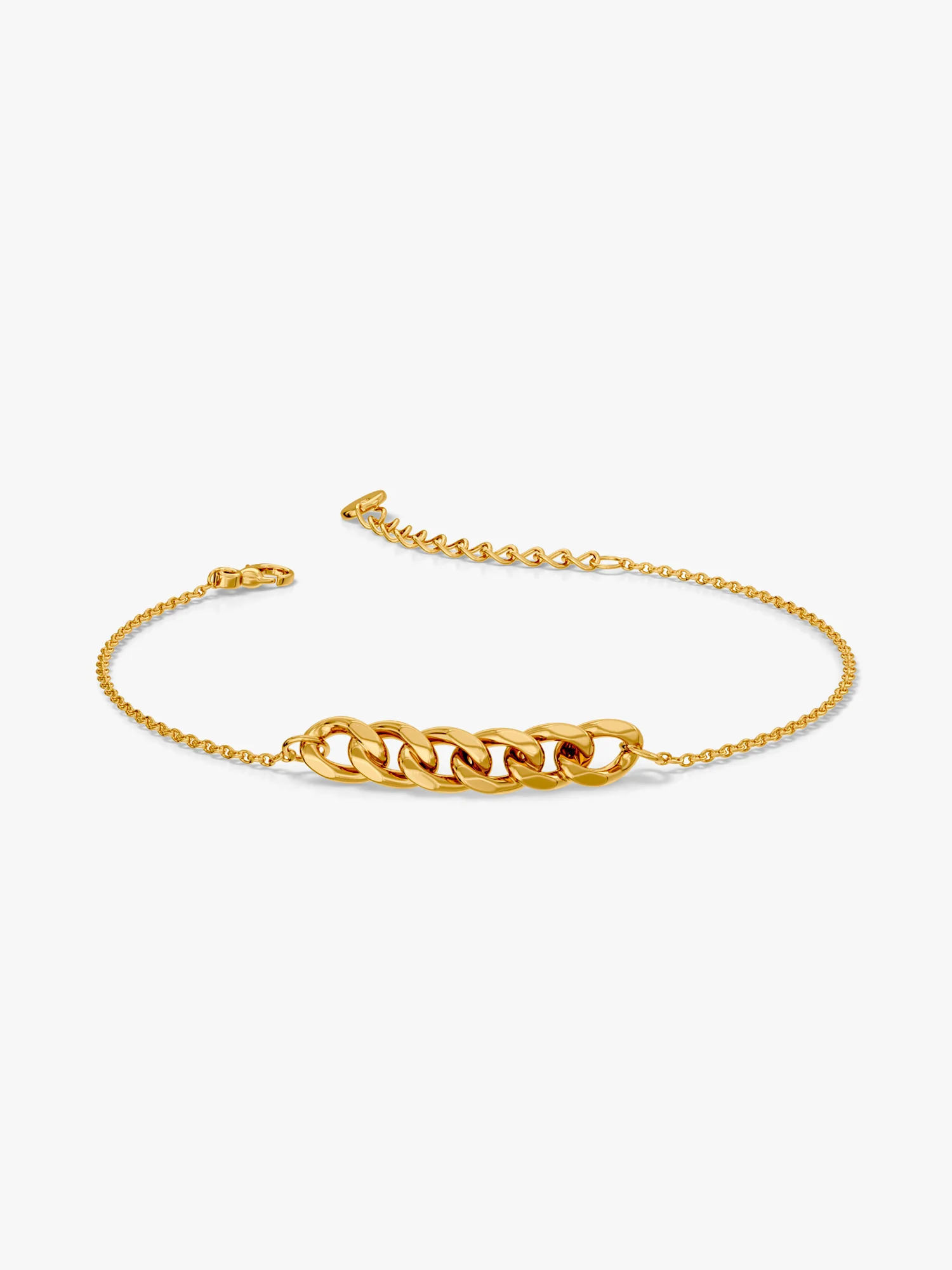 Lowkey Cuban Gold Plated Bracelet - Image 4