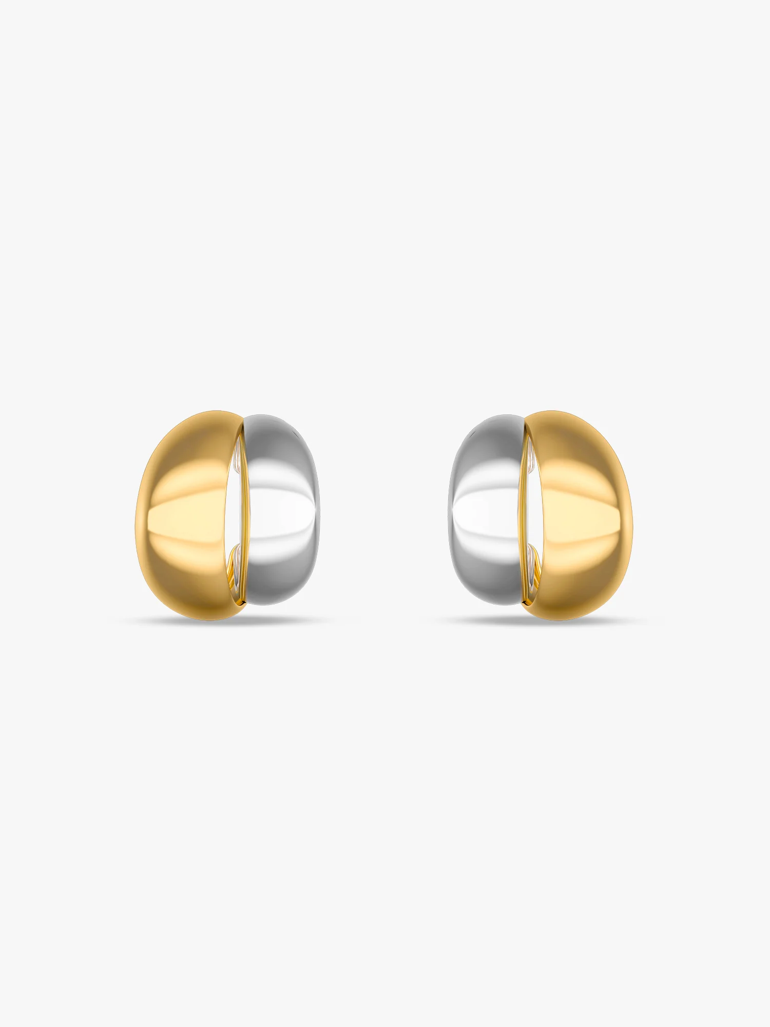 Mini Curve Dual Tone Ear Cuffs - Image 4