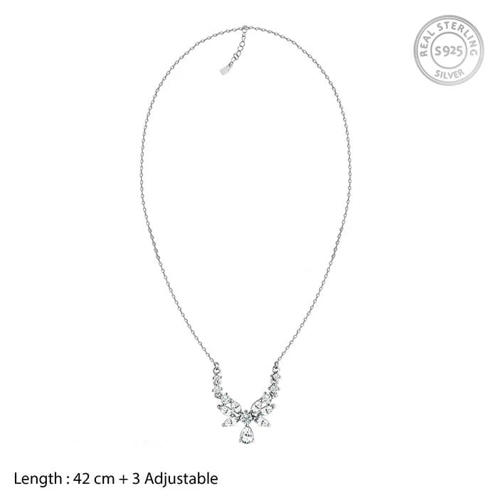 Silver Chrysalis Necklace - Image 4