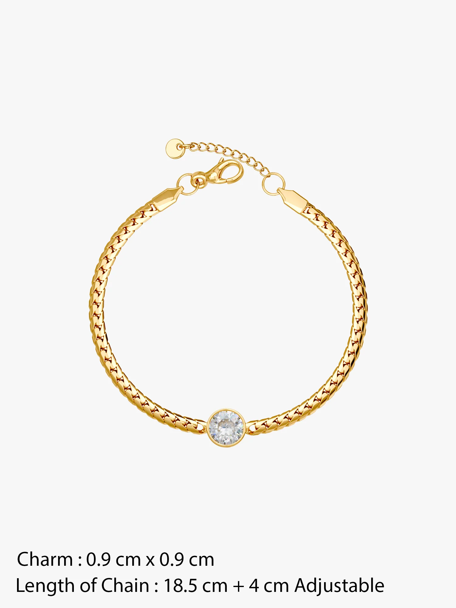 No Noise Gold Plated Bracelet - Image 5