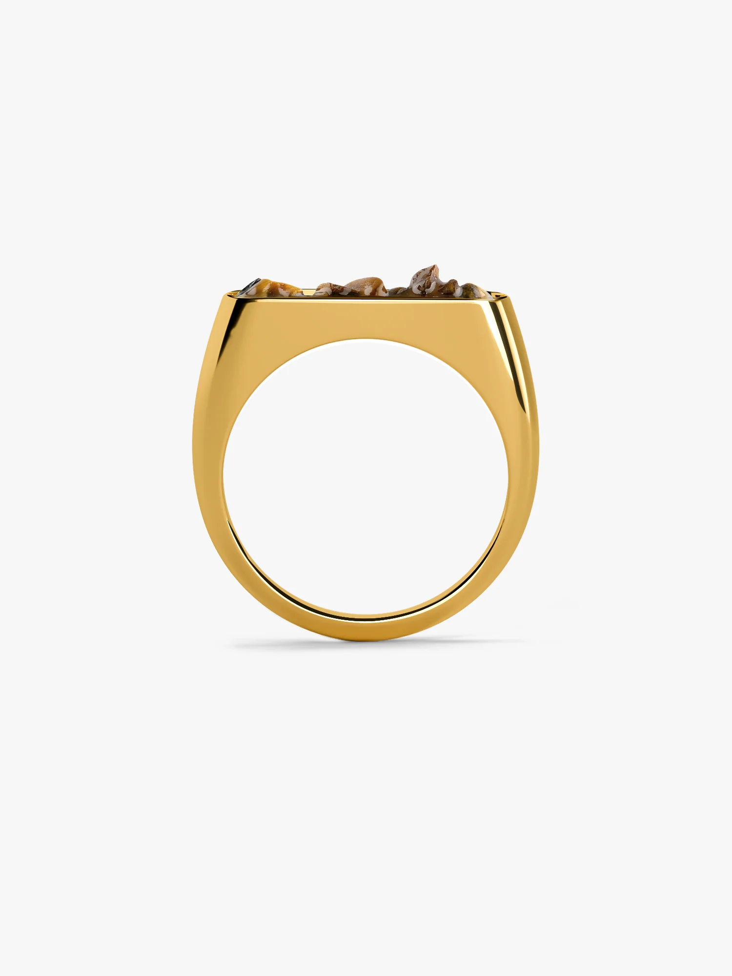 Noir Slay Gold Plated Ring (Size 14) - Image 5