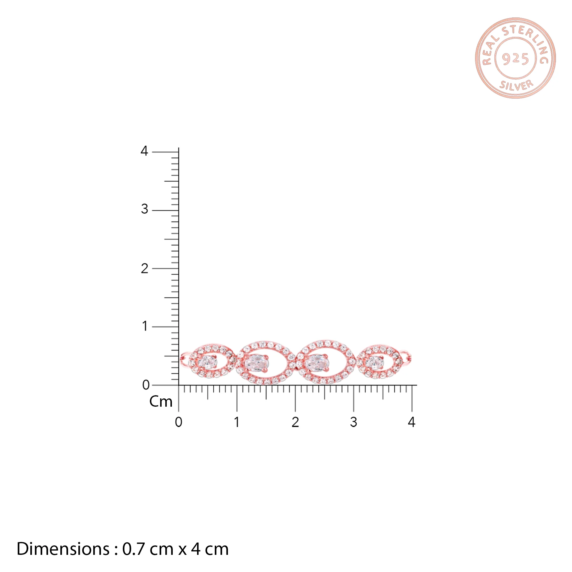 Rose Gold Eternal Love Mangalsutra - Image 4