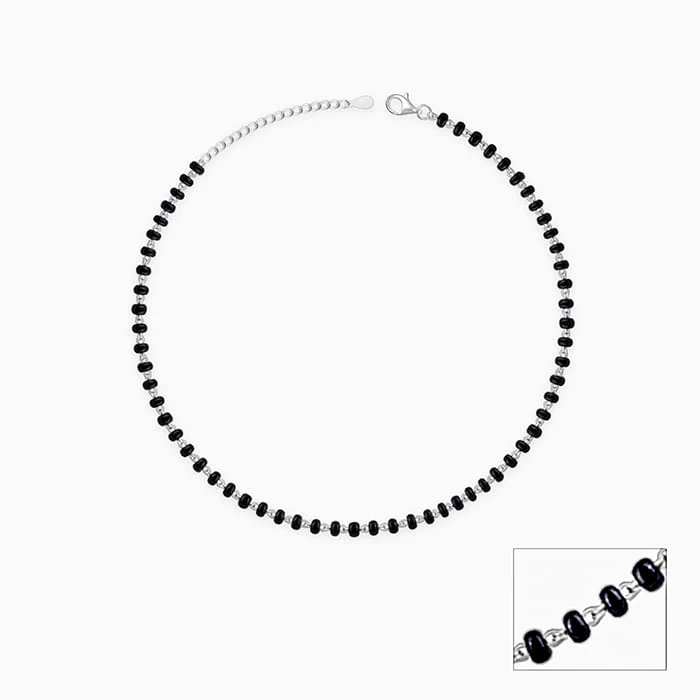 Oxidised Silver Chitrangada Set - Image 4