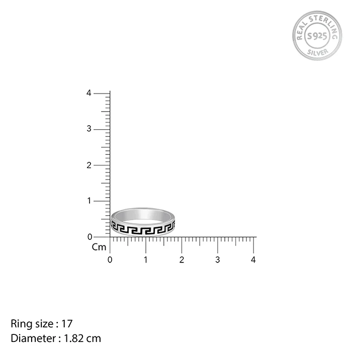 Oxidised Silver Mystique Ring For Him - Image 5