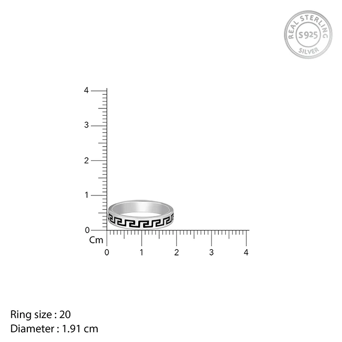 Oxidised Silver Mystique Ring For Him - Image 6