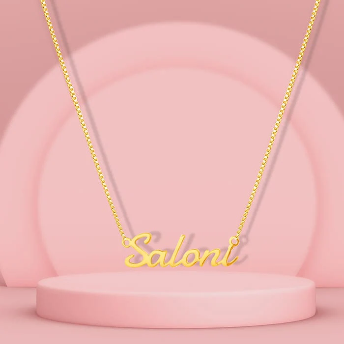 Personalised Golden Regalia Pendant - Image 3