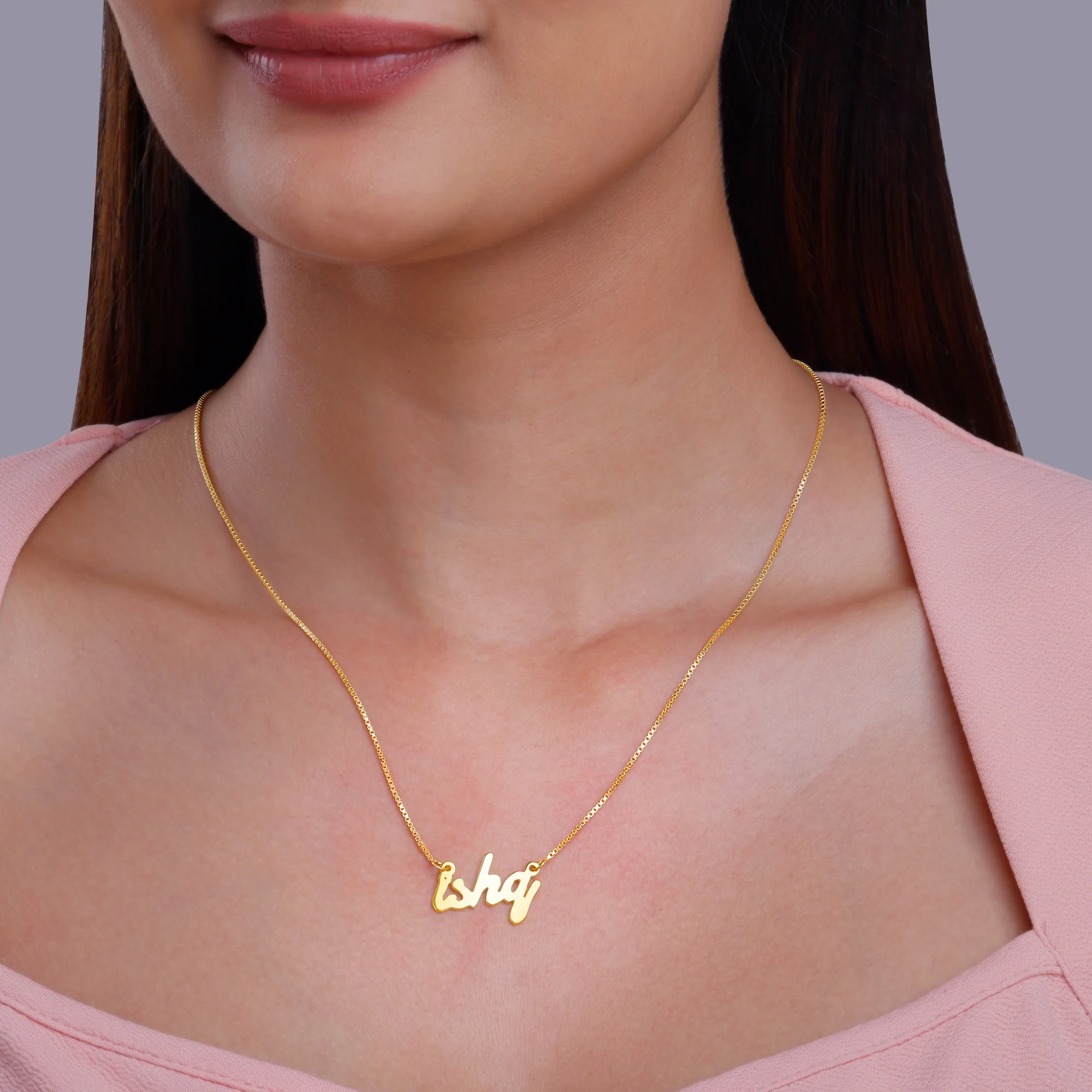Personalised Rose Gold Regalia Pendant - Image 5