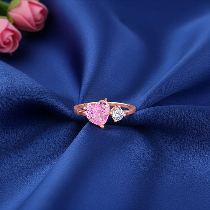 Rose Gold Adore You Ring - Image 2