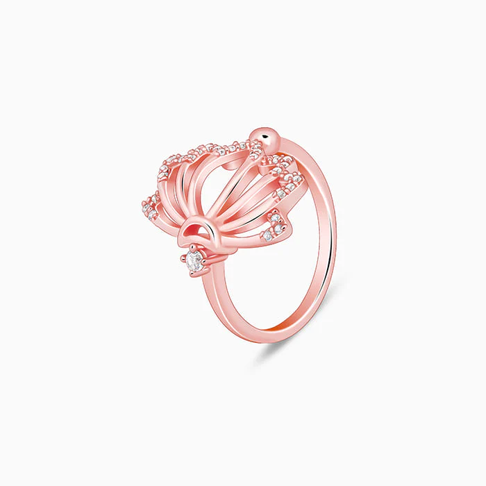 Rose Gold Alli Ring - Image 4