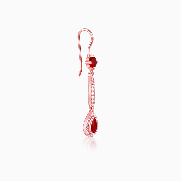 Rose Gold Always Love Earrings - Image 4