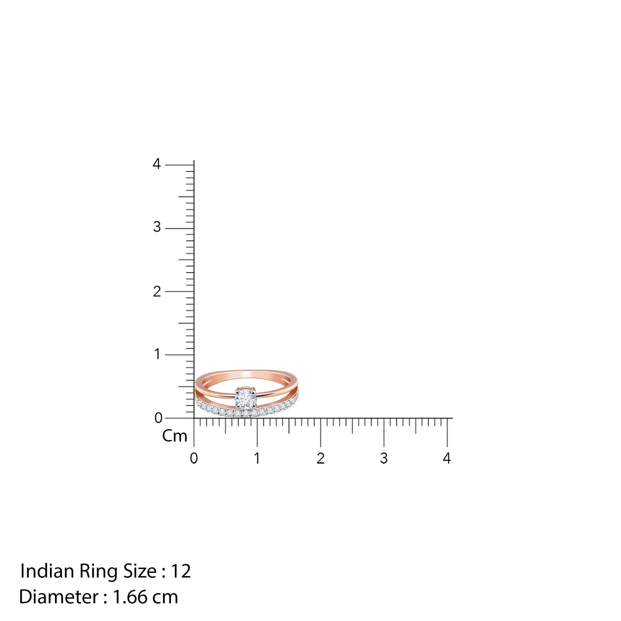 Rose Gold Begin Forever Solitaire Lab Grown Diamond Ring - Image 6
