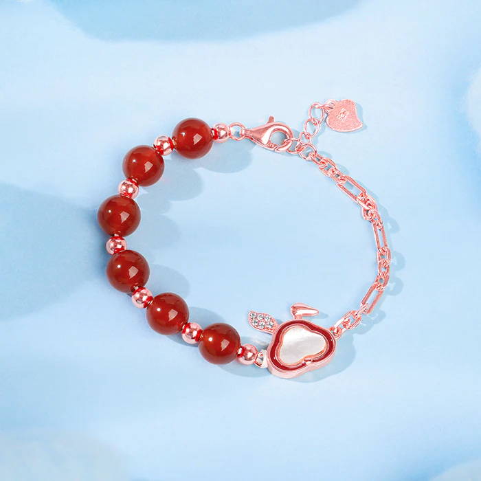 Rose Gold Bunny Kids Bracelet (0 - 2 Years) - Image 2